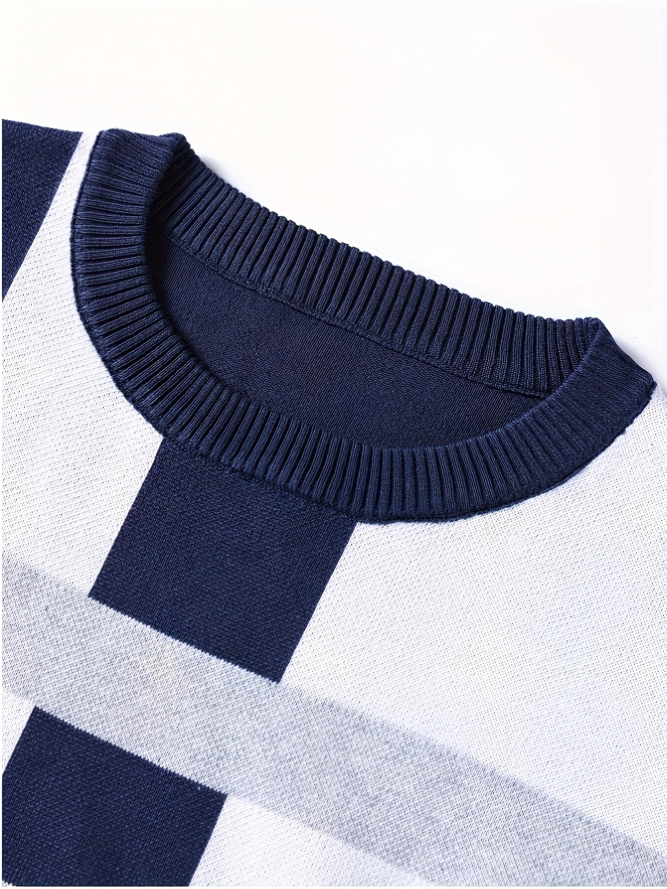 Նոր միջսահմանային աշնանային և ձմեռային տղամարդկանց ոճային ժակարդե սվիտեր, առօրյա սվիտեր