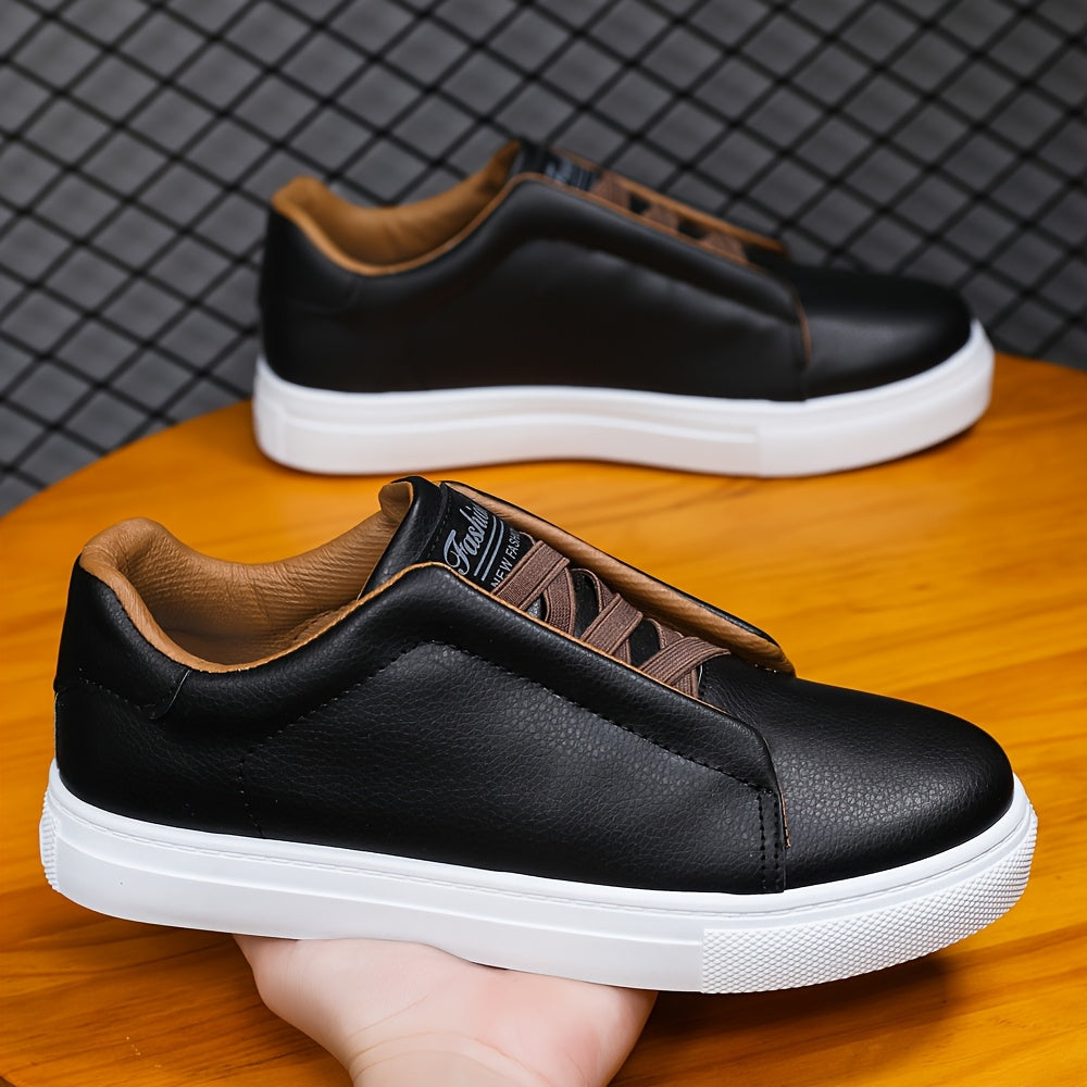 Men's Fashion Sneakers - Comfortable, Durable & Non-Slip with Thick Platform Sole for Casual Wear - ayq