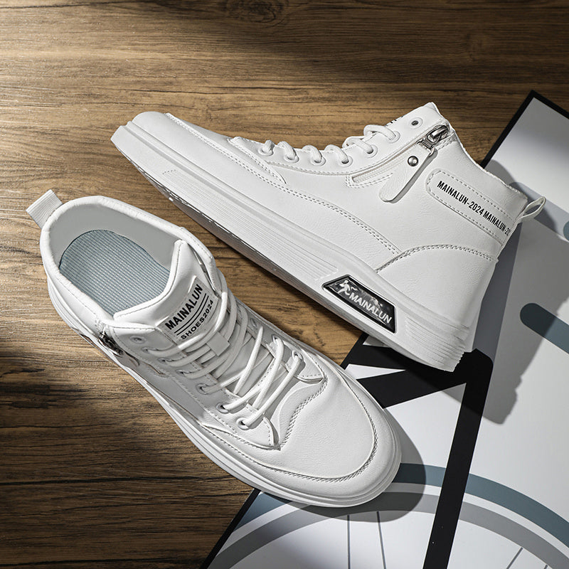 Men's Non-Slip Sports Boots with Breathable PU Lining