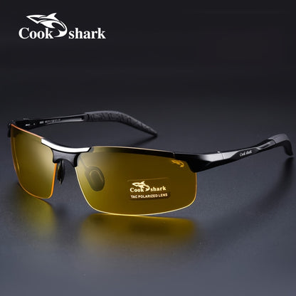 Men's Polarized Driving Glasses Magnesium Alloy Frame UV Resistant