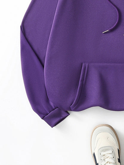 Women's Fashion Autumn/Winter Christmas Reindeer Print y Casual -Lined -Feel Hooded Sweatshirt