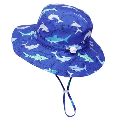 Kids' Adjustable Dinosaur Bucket Hat - Lightweight & Breathable