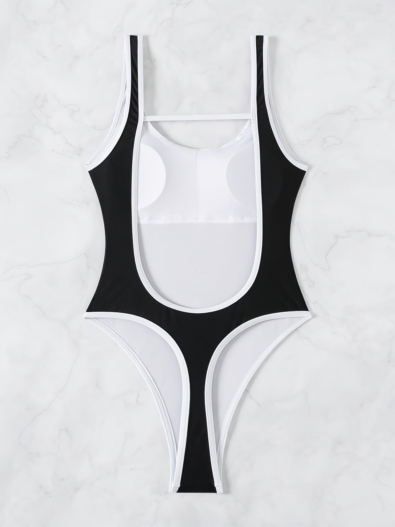 Women's One-Piece Sexy Solid Color Swimsuit
