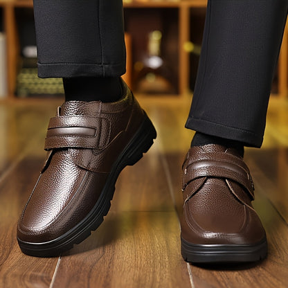 Men's All-Season Low-Cut Genuine Leather Casual Fashion Shoes