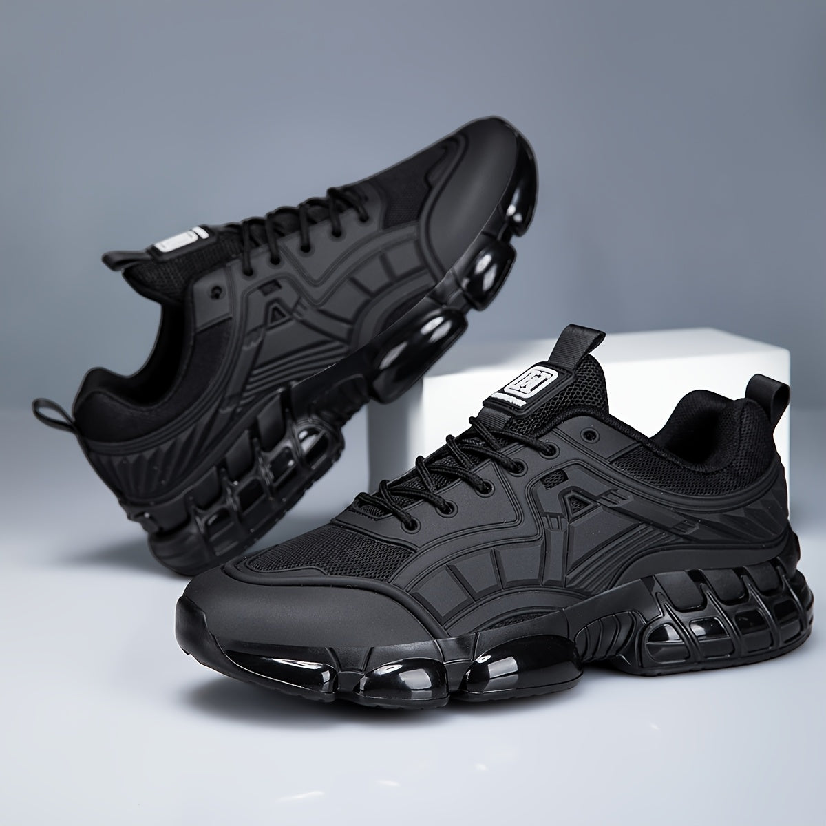 Affordable Men'S Casual Sneakers, Breathable Low-Top Running Shoes Suitable for All Seasons, Comfortable Men'S Footwear, High-Quality Men'S Shoes, a Perfect Gift for Men - ayq