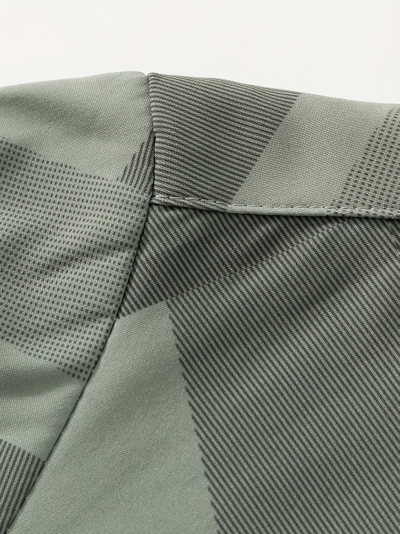 Men'S Lightweight Softshell Jacket - Olive Green/Black/Gray/ - Stand Collar Windproof Coat with Zippered Pockets - Non-Stretch Fabric for Hiking, Gym, Casual Outdoors - Spring/Fall Athletic Outerwear - Easy-Care Sportswear, H