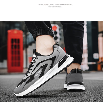 New Thick-soled Men's Sports Shoes, Versatile and Trendy, Forrest Gump Shoes, Dad Shoes - ayq