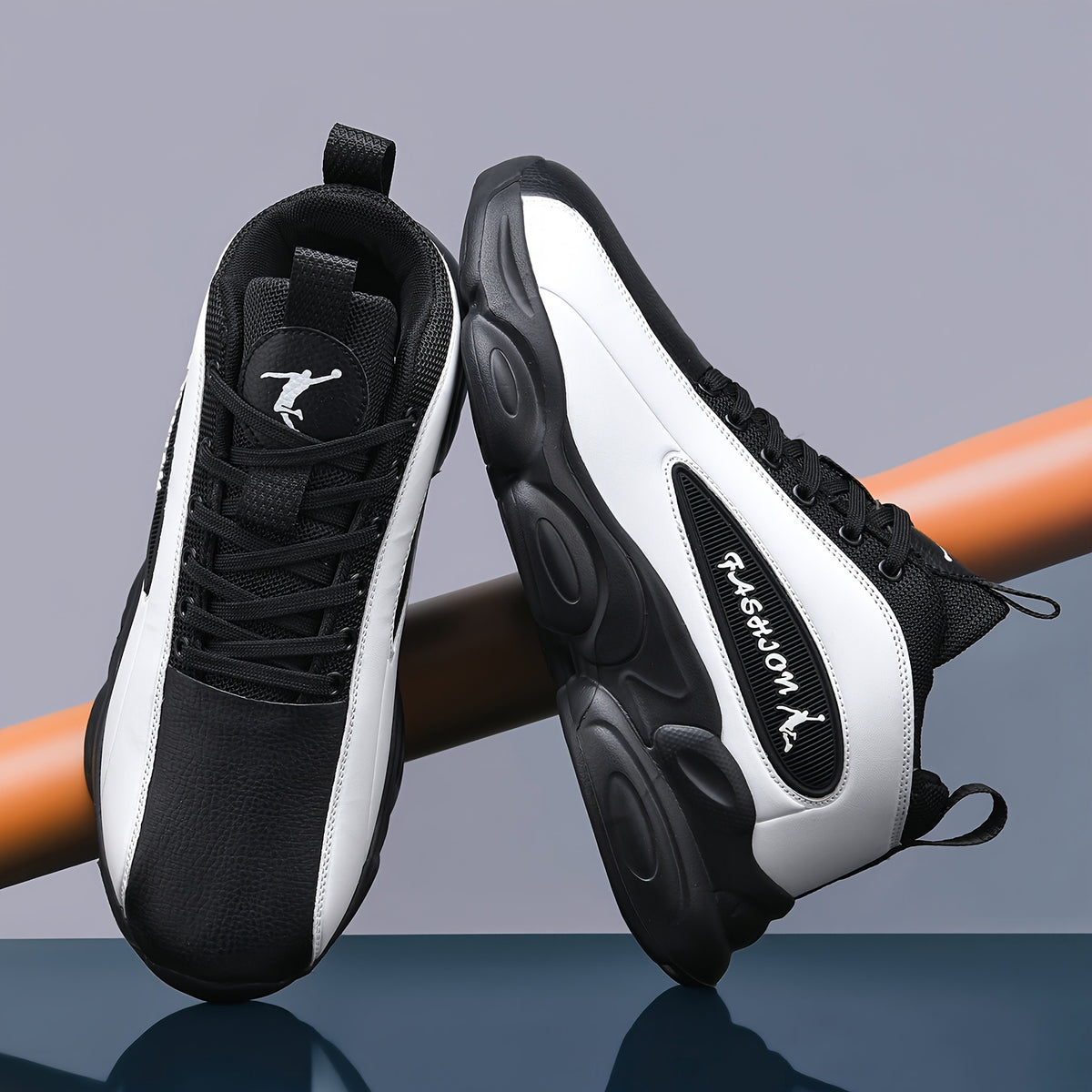 Men's Lightweight High-Top Sneakers for Casual & Sports Wear
