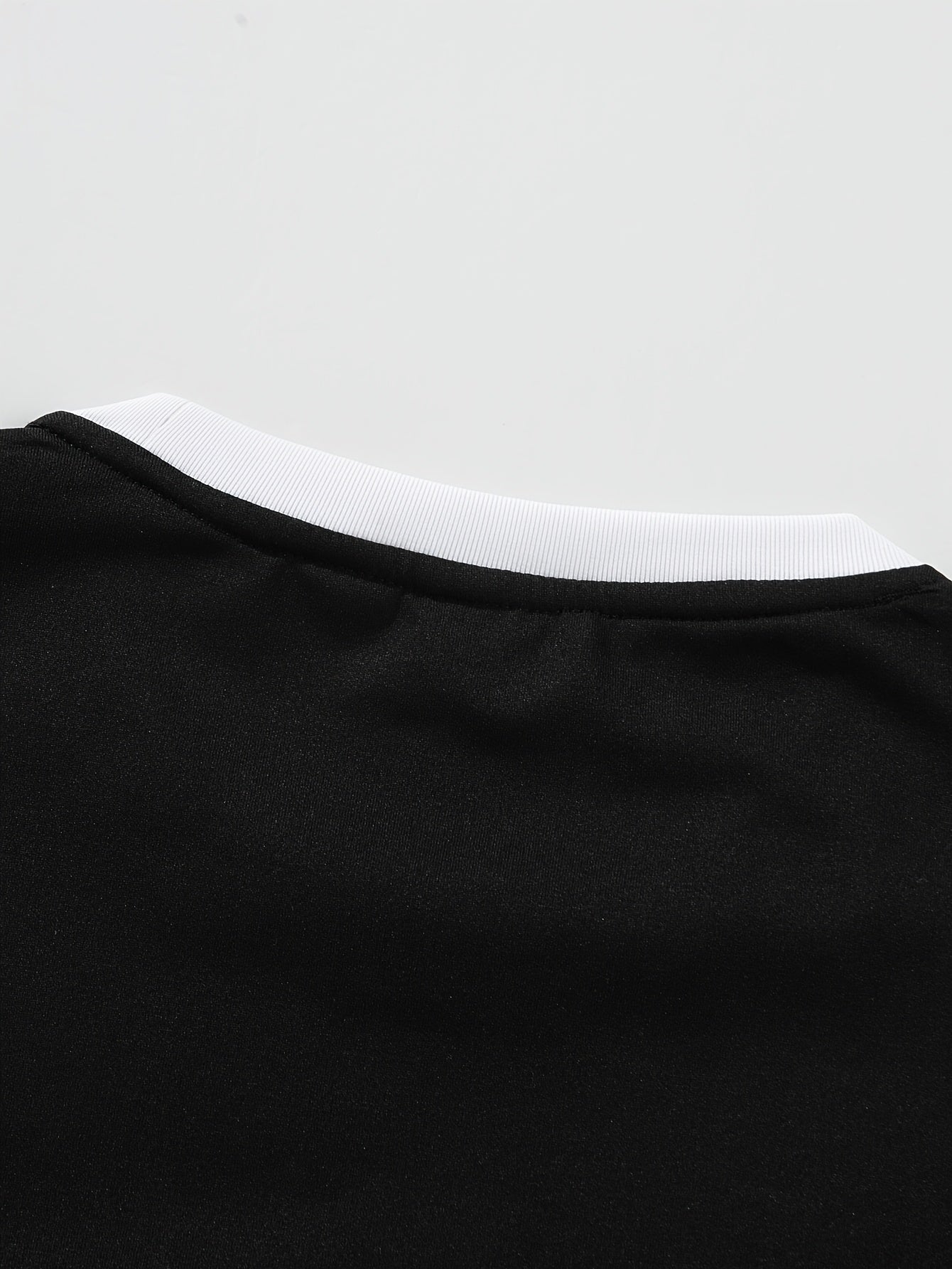 Men'S Casual Slim-Fit T-shirt with White-Edge Color Blocking | Suitable for Daily Outings and Outdoor Activities, Crew Neck, Short Sleeve, Summer Season - ayq