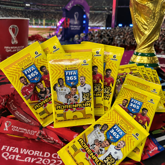 Panini FIFA 2026 World Cup Football Trading Card Single Pack - ayq