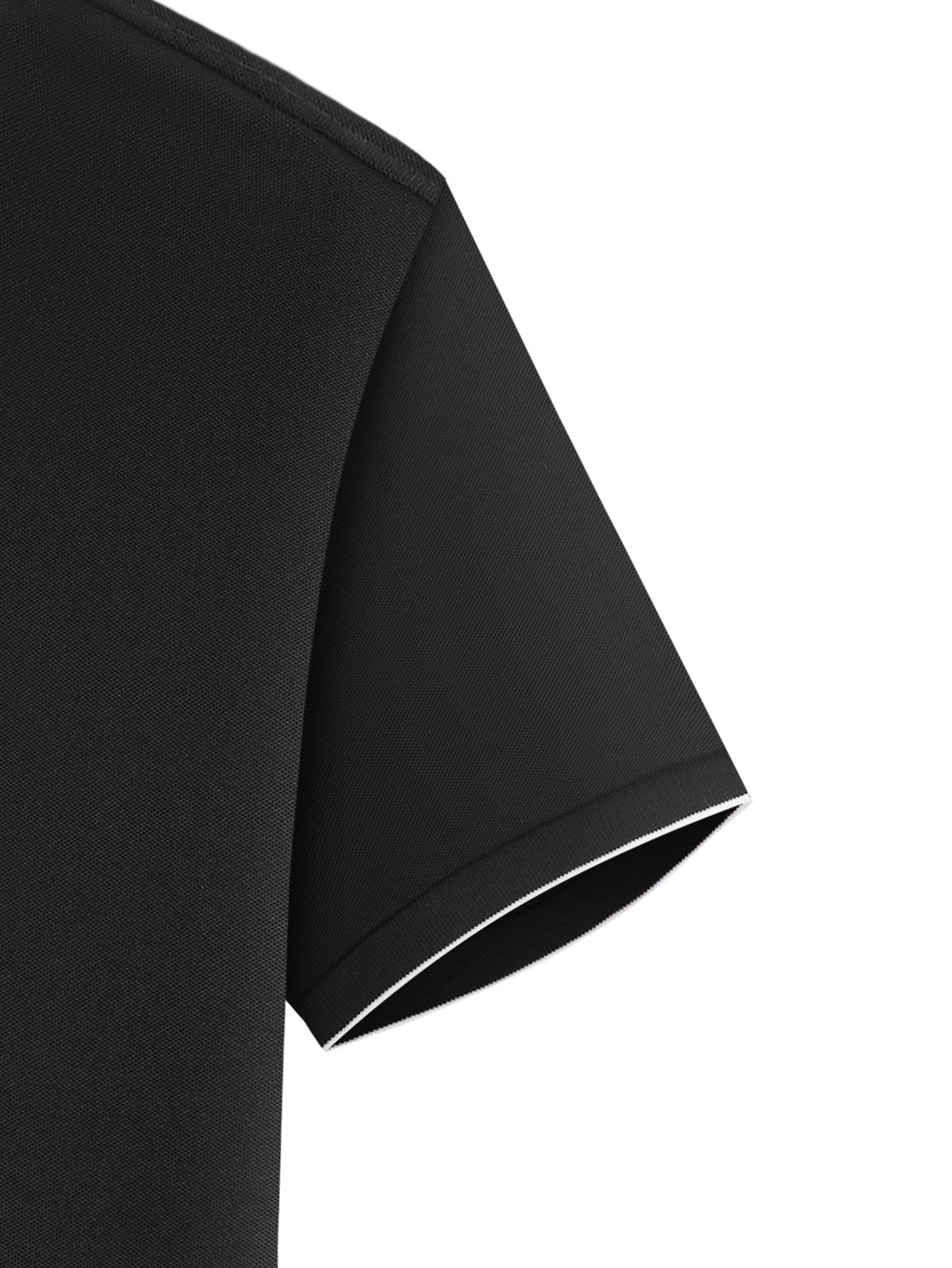 Creative Geometric Pattern Printed Shirt - Breathable Golf Top, Short Sleeve, Button Neck, Regular Pattern, High Quality Fabric, Slightly Elastic, Suitable for Tennis Sports and Business Occasions, Can Be Used as a Gift - ayq