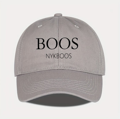 MLFO ամենօրյա «BOOS NYKBOOS» բեյսբոլի գլխարկ, թեթև պոլիեսթերից, կարգավորվող չափսերով, կոր եզրով, ձեռքով լվացվող, 5 գույն, Շնորհակալության օրվա և Հայրերի օրվա նախշերով