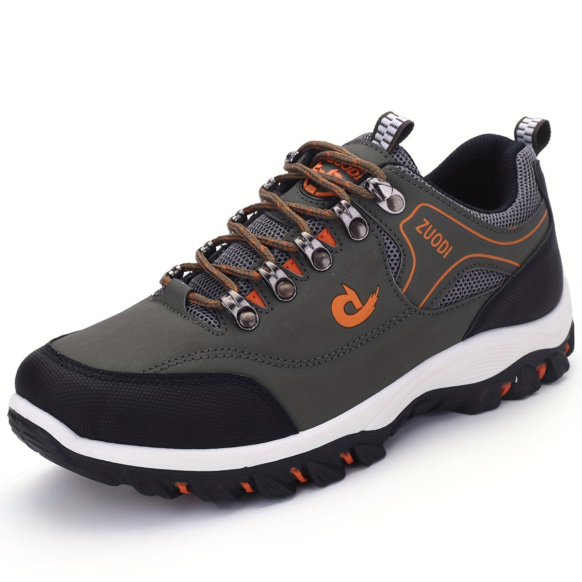 Men's Lace-up Sneakers - Athletic Shoes - Wear-resistant And Breathable Hiking Shoes