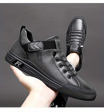 Men'S Shoes New Fashion Trendy Men Must-Have Versatile Casual Business Shoes Lace-Up Soft Sole Soft Surface Slip-On Loafers Driving Shoes Men'S Travel Shoes - ayq