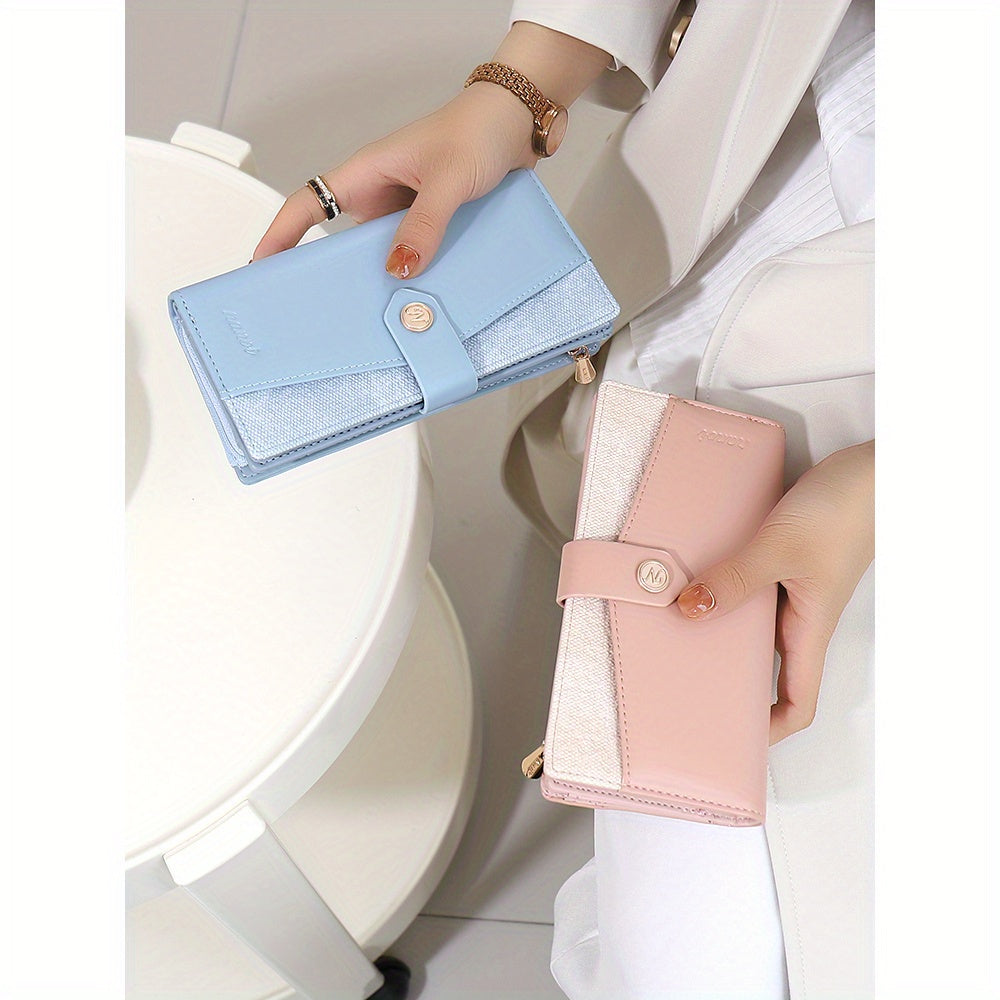 Women's Wallet 2024 New Niche Design High-End Large Capacity Long Card Holder Dual Function