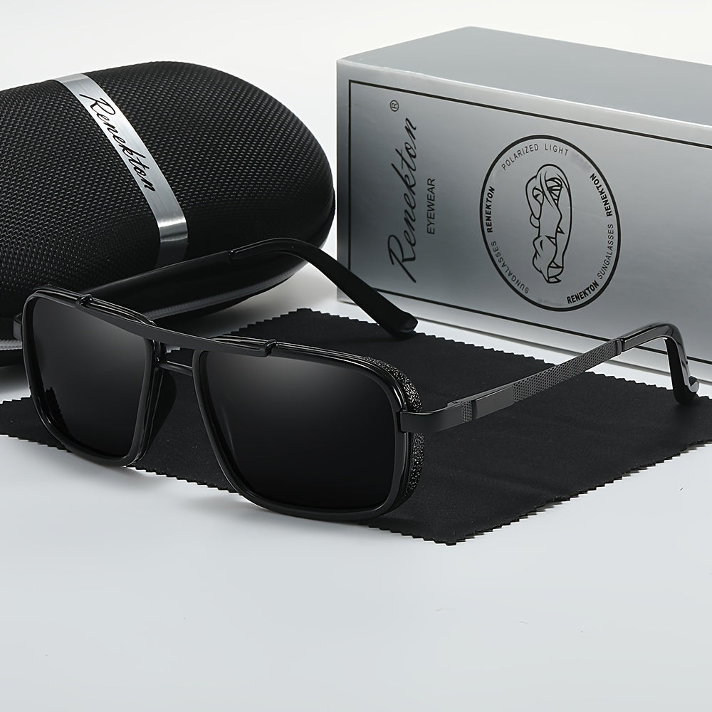 Men's Polarized Stainless Steel Sunglasses with TAC Lenses