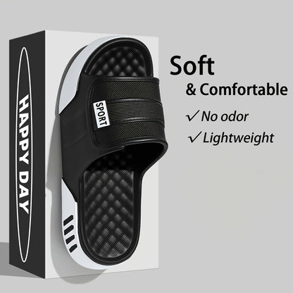 Unisex EVA Platform Slippers - Non-Slip Casual Indoor & Outdoor Shoes