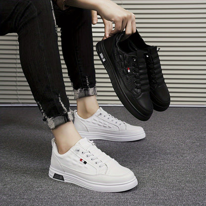 Men's Breathable Crocodile-Embossed Sneakers - Casual & Stylish, Non-Slip Faux Shoes for All Seasons