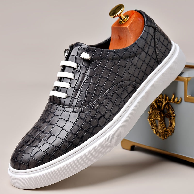 Men's Large Size Casual Slip-On Shoes with Anti-Slip Rubber Sole