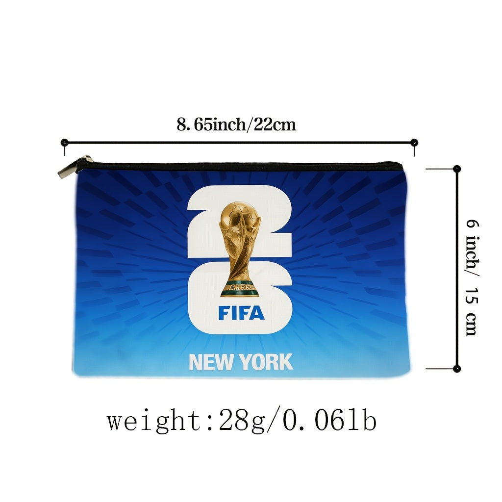 Men's Polyester Coin Purse & Card Holder with Sporty Design