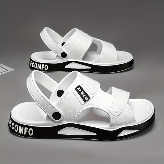 Unisex Casual EVA Slip-On Slippers for All-Season Outdoor Use - ayq