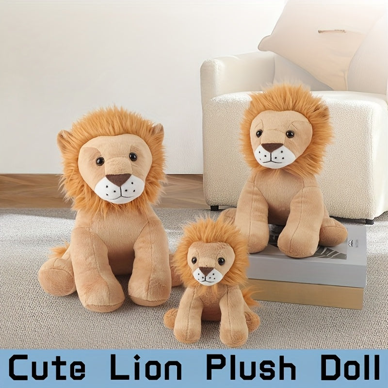 Plush Lions And Lion-Themed Toys, Perfect for All Ages. These Comfortable And Creatively Designed Stuffed Animals Are High-Quality Gifts, Ideal for Hugging And Play
