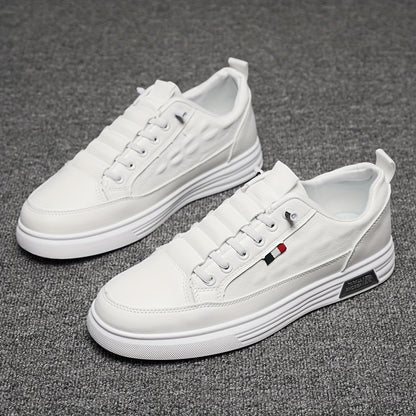 Men's Breathable Crocodile-Embossed Sneakers - Casual & Stylish, Non-Slip Faux Shoes for All Seasons