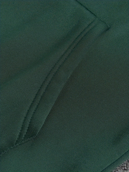 Women's Christmas Deer & Reindeer Print Hoodie - Cozy Winter Pullover Sweatshirt with Cute Deer Headband-Like Hood, Slim-Fit Casual Jacket for Holiday Parties, Xmas Outfits & Cold Weather (Machine Washable), Fall Clothes For