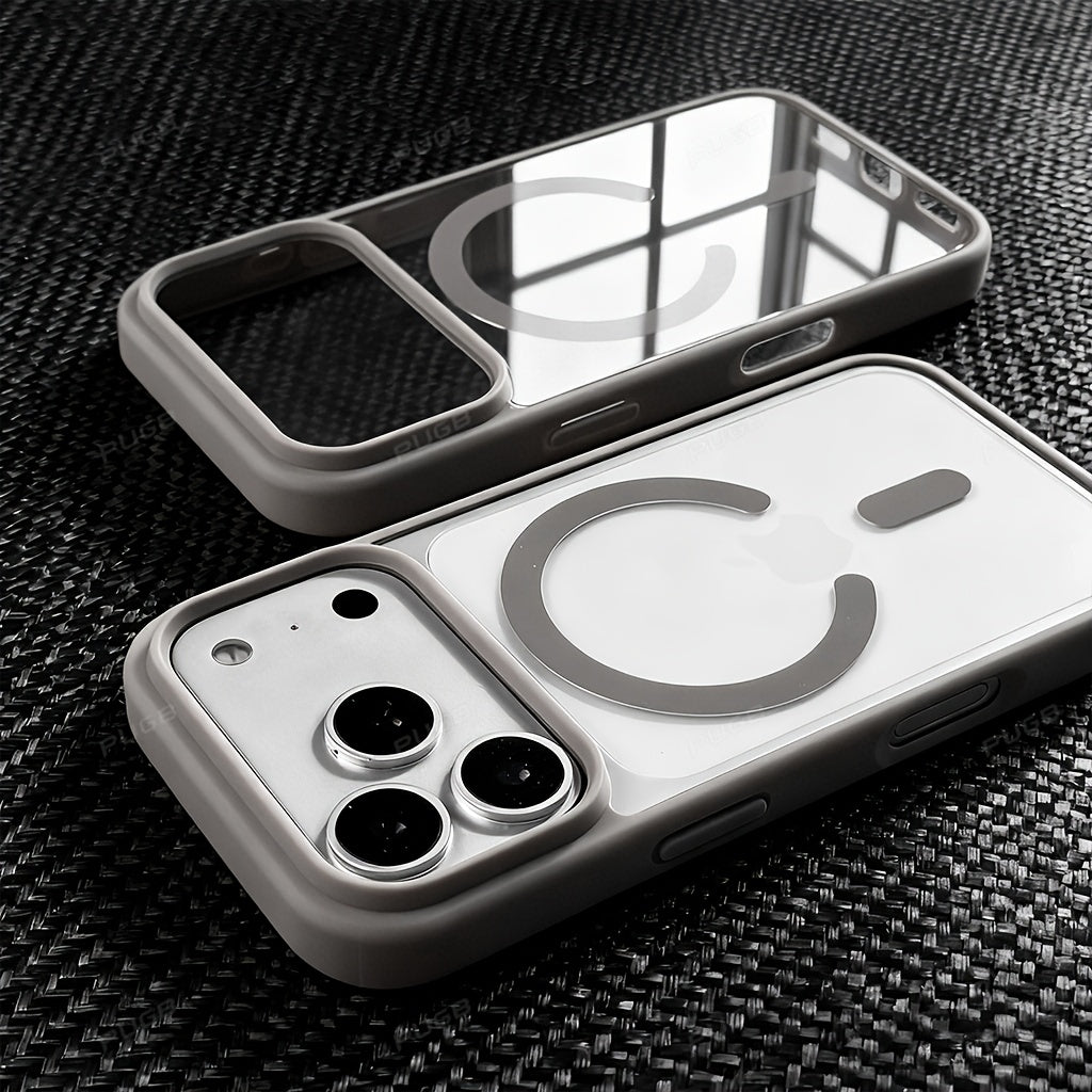 Clear Magnetic Wireless Charging Phone Case for iPhone 18 Pro Max