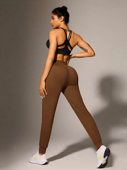 High-Waisted Lightweight Women's Athletic Joggers for Spring/Summer