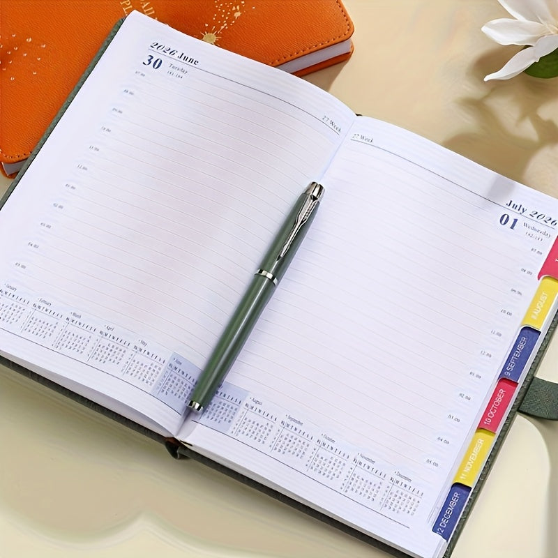 Custom 2026 Notebook Gift Box Set with Personalized Name Design, 365-Day Daily Planner, Premium Business Office Use, Birthday/Graduation/Teacher'S Day/Father'S Day Gift, Daily Planner Notebook