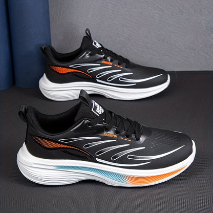 Men'S Running Shoes Designed for Both Road And Trail Use, Featuring Lightweight, Breathable, And Soft Materials with Shock-Absorbing Soles. Ideal for Marathons, Hiking, Cycling, Gym Workouts, And Everyday Wear - ayq