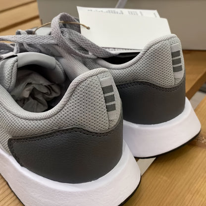 Adidas Women'S Sporty Low-Top Casual Sneakers - Breathable Fabric Upper, Cushioned Comfort  Durable Rubber Sole, All-Season Versatile Shoes for Gym, Walking, Casual Attire - Grey IG6553, Gym Shoes, Sleek Design, Comfortable
