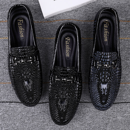 Men's Casual Slip-On Loafers Soft PU Driving Shoes