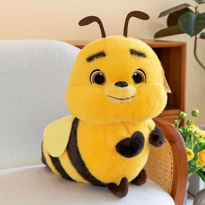 One Plush Bee Pillow, Perfect for Room Decor Or As a Birthday Gift