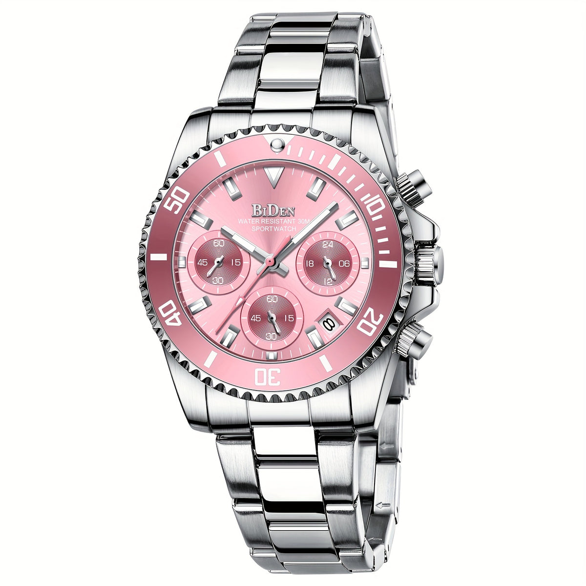 Rose Gold Women’s Fashion Watch with Stainless Steel Band