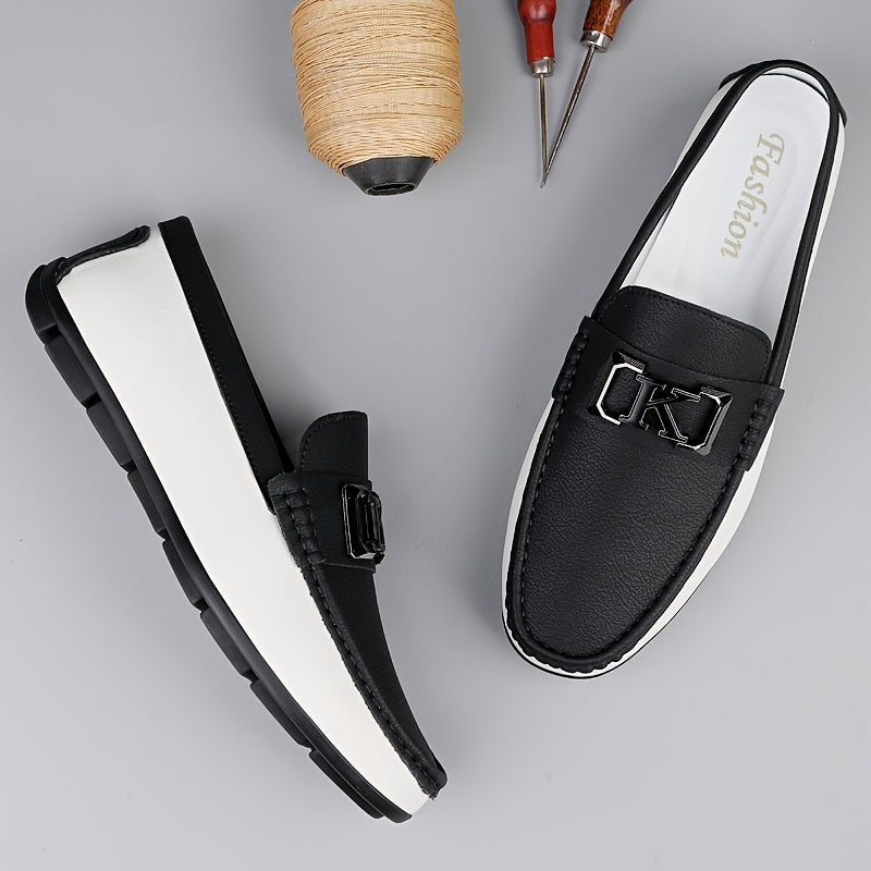 Men's Soft Slip-On Casual Shoes - Breathable Non-Slip Sole