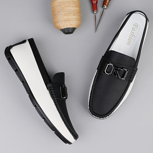 Men's Soft Slip-On Casual Shoes - Breathable Non-Slip Sole