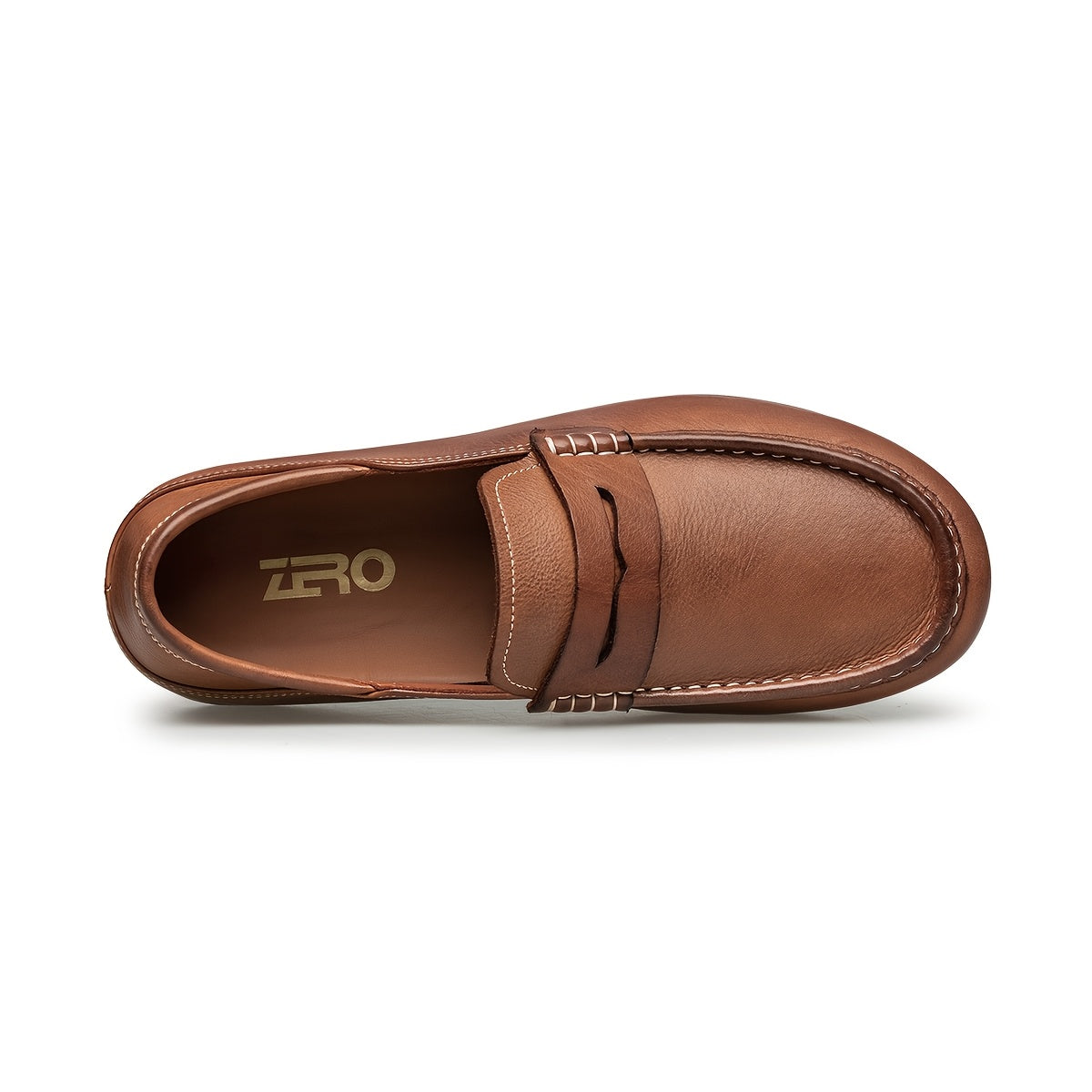 Men's Premium Washed Cowhide Loafers Soft Slip-On Casual Shoes