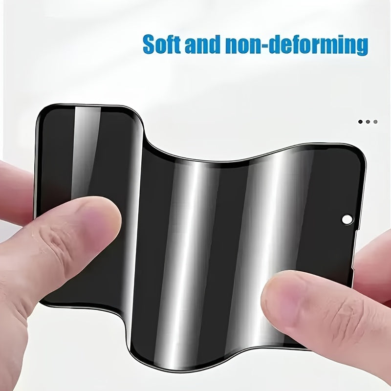 iPhone Privacy Frosted Ceramic Screen Protector & TPU Case Set