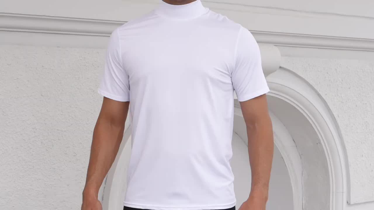 Men'S Short-Sleeve Polo Shirt Made of Breathable And Comfortable Knitted Fabric, Suitable for Cycling, Outdoor Sports, Gym, And Casual Wear for a Fitted Look - ayq