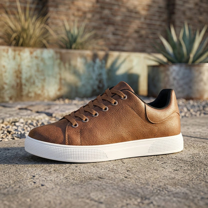 Men's Casual Low-Top Sports Shoes with Breathable Upper