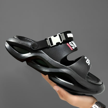 Men's Lightweight Breathable Summer Slippers with Non-Slip Sole