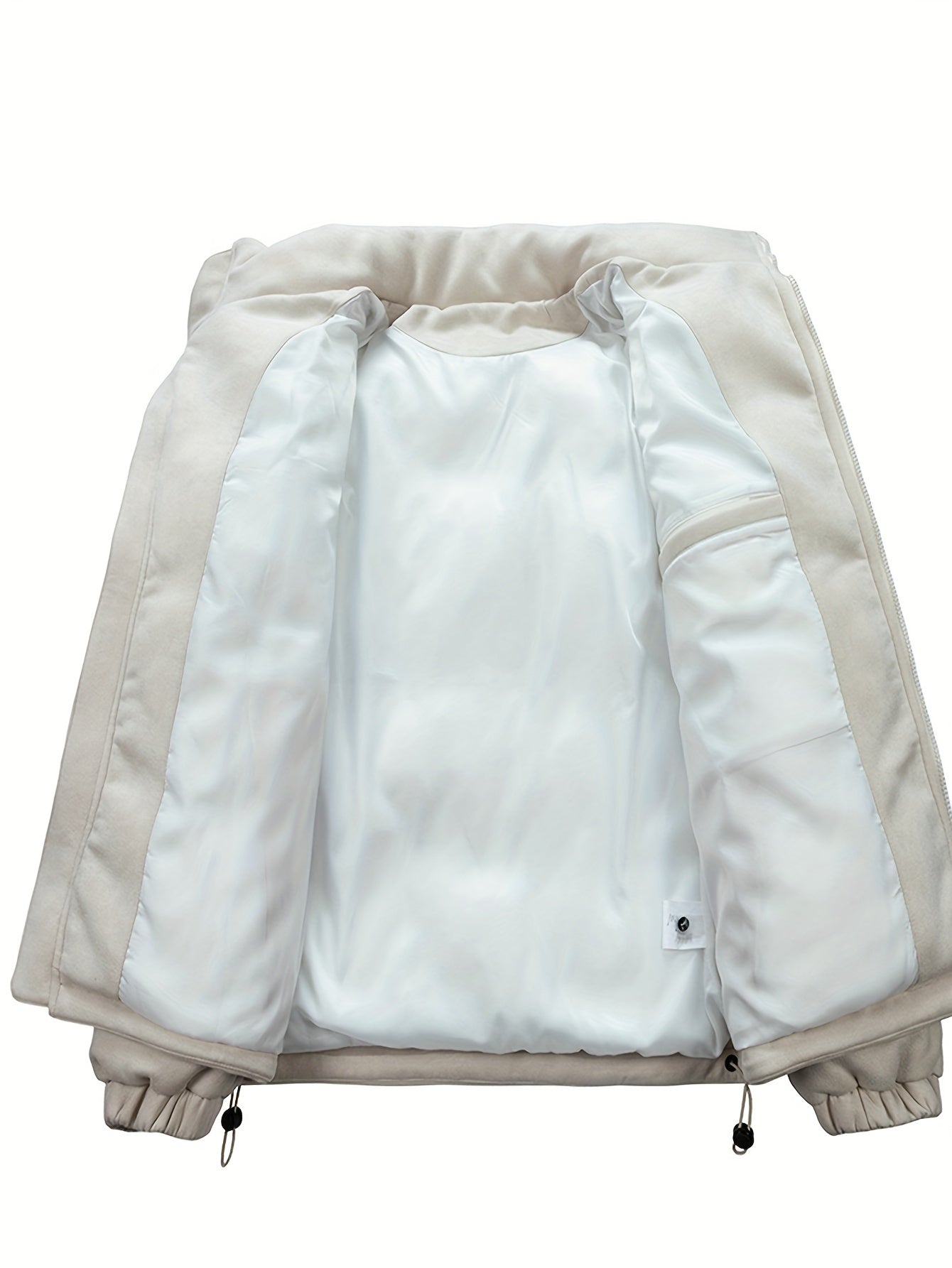 779 Men's Fashion Casual Trendy Thickened Winter Personality Letter Warm Jacket