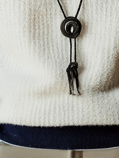 Տղամարդու կլոր վզնոցով սվիտեր, աշնանային և ձմեռային նոր ոճեր, նորաձև և բազմակողմանի, դիմացկուն, հաստ և տաք, երկար թևքերով, վանդակավոր նախշերով, մաշկին հարմար, հարմարավետ, փափուկ, երիտասարդական և նորաձև, նեղ չափսերով, նորաձև, գործնական