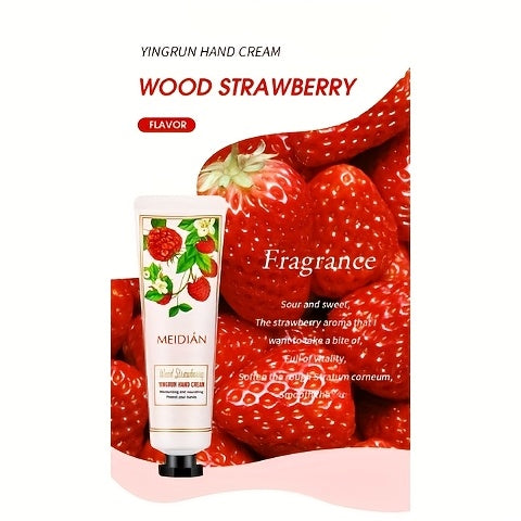 5pcs/set Hand Cream Set, Moisturizing And Nourishing Hand Lotion for Dry Cracked Hands, Gift for Women