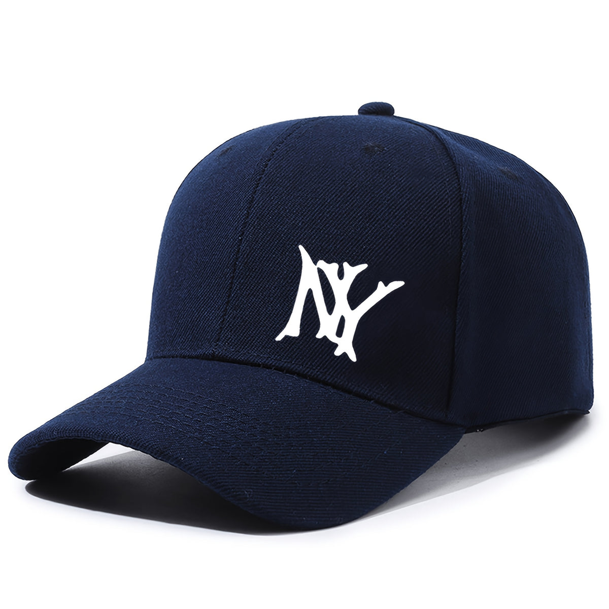 Unisex Adjustable Lightweight Polyester Baseball Cap with Buckle