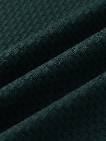 G884-DIOS Men's Short Sleeve Casual Summer Printed T-Shirt - Fashionable and Versatile Top, Geometric Design, Lightweight Golf Shirt - ayq