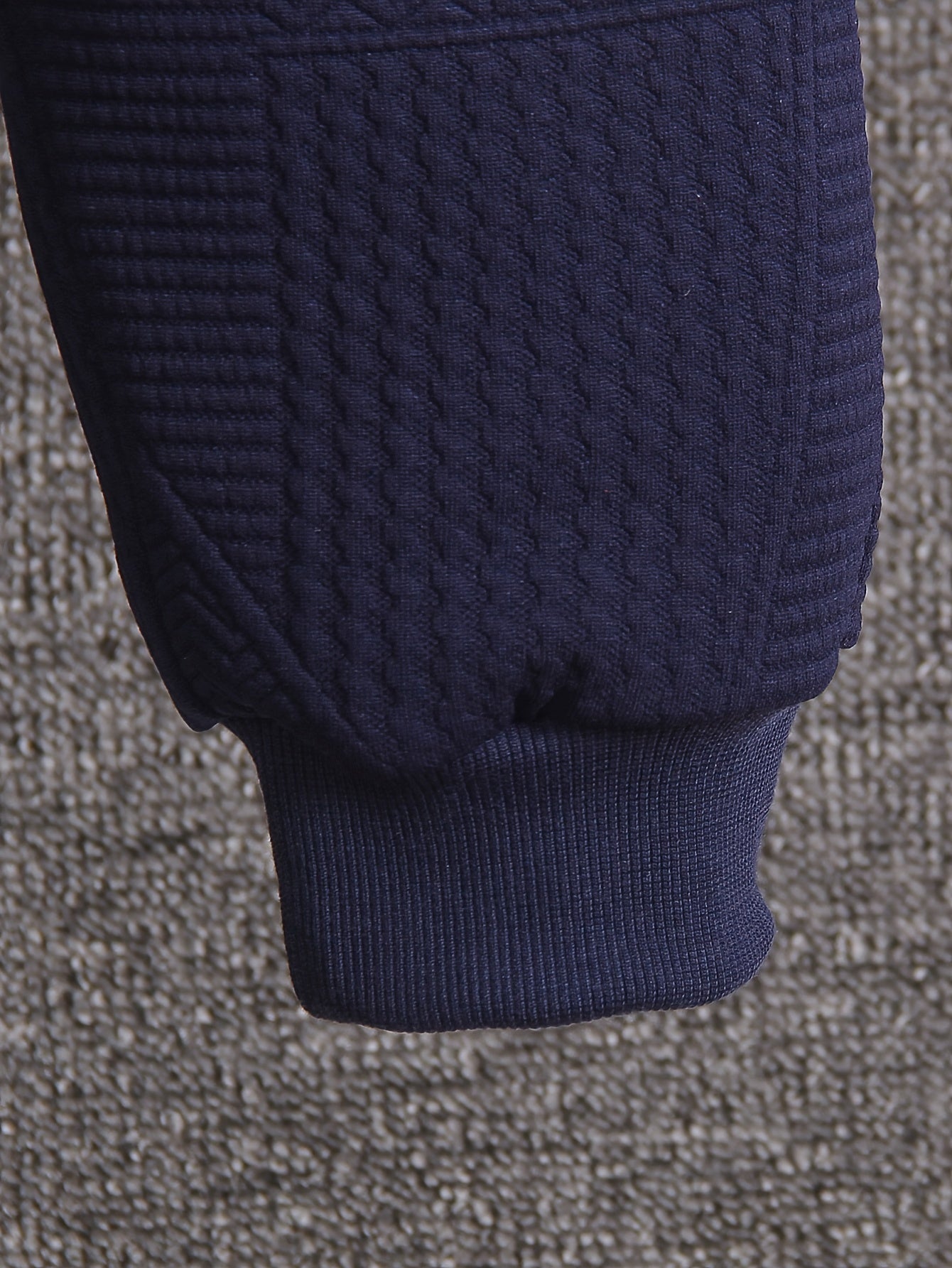 Cozy Fleece Zip-Up Hoodie & Pants Set - Beige Geometric Pattern, Long Sleeve Casual Winter Outfit with Pockets, Elastic Waistband, and Button-Up Front, Perfect for Fall/Winter, Cozy Clothing | Playful Design | Elastic Waistba