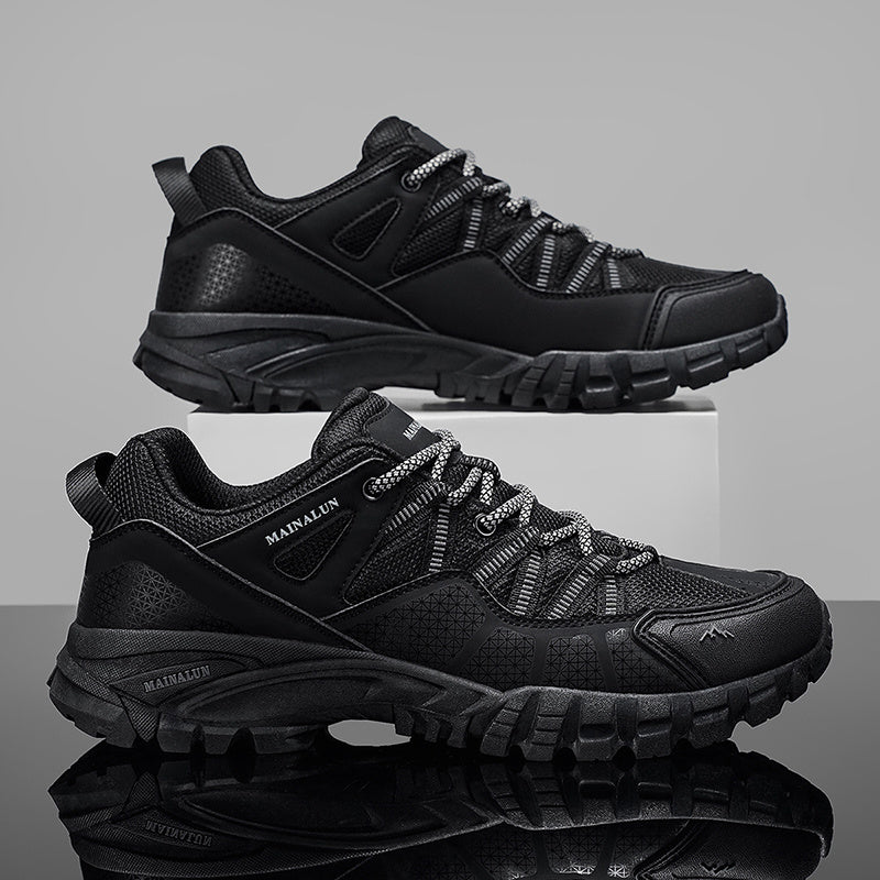 [Sneakers] Men'S Casual Sports Climbing Shoes, Featuring Excellent Outdoor Slip Resistance, Designed for Comfort And Style, Perfect for Everyday Use, Office Settings, And Outdoor Strolls, Available in White And Black